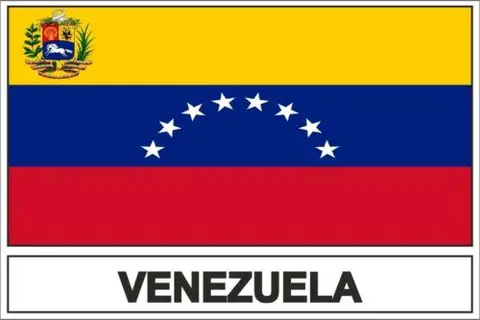Креативная Наклейка Флаг ЮВ Венесуэла флаг ПВХ Виниловая Водонепроницаемая Наклейка мотоциклетная Водонепроницаемая наклейка