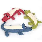 Товары для домашних животных, кукуруза, бархат, лен, имитация крокодила, моляр для чистки зубов, собака, плюшевая игрушка со звуком