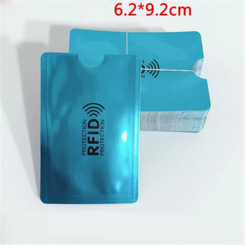 10 шт. цветной блокирующий считыватель с защитой от радиочастотной идентификации