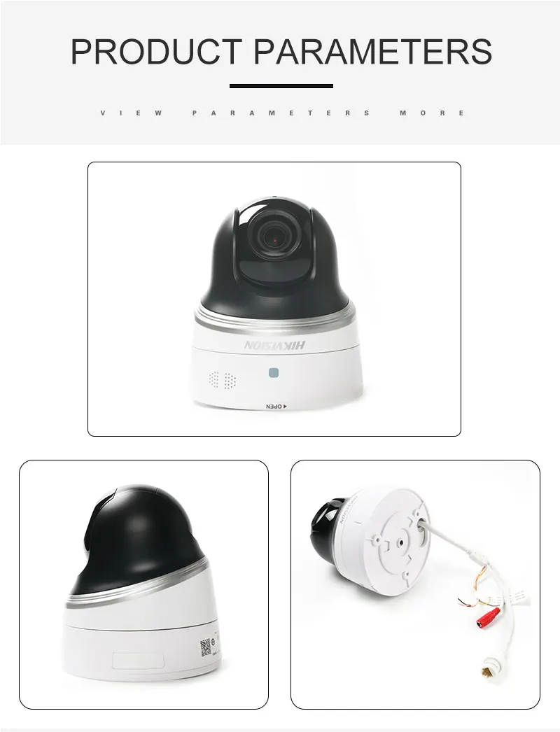HIKVISION DS-2DC2106IW-D3 1.3MP IP мини PTZ камера 3-18 мм с ИК-поддержкой Hik-подключение приложение мобильное управление ONVIF Слот для карты SD