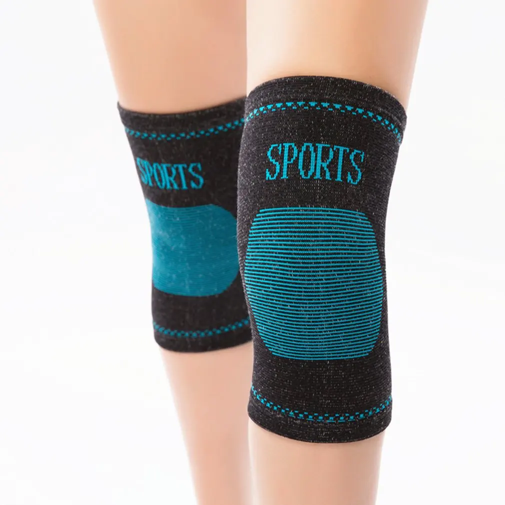 Эластичный наколенник для йоги коньков танцев дышащего бадминтона теплый