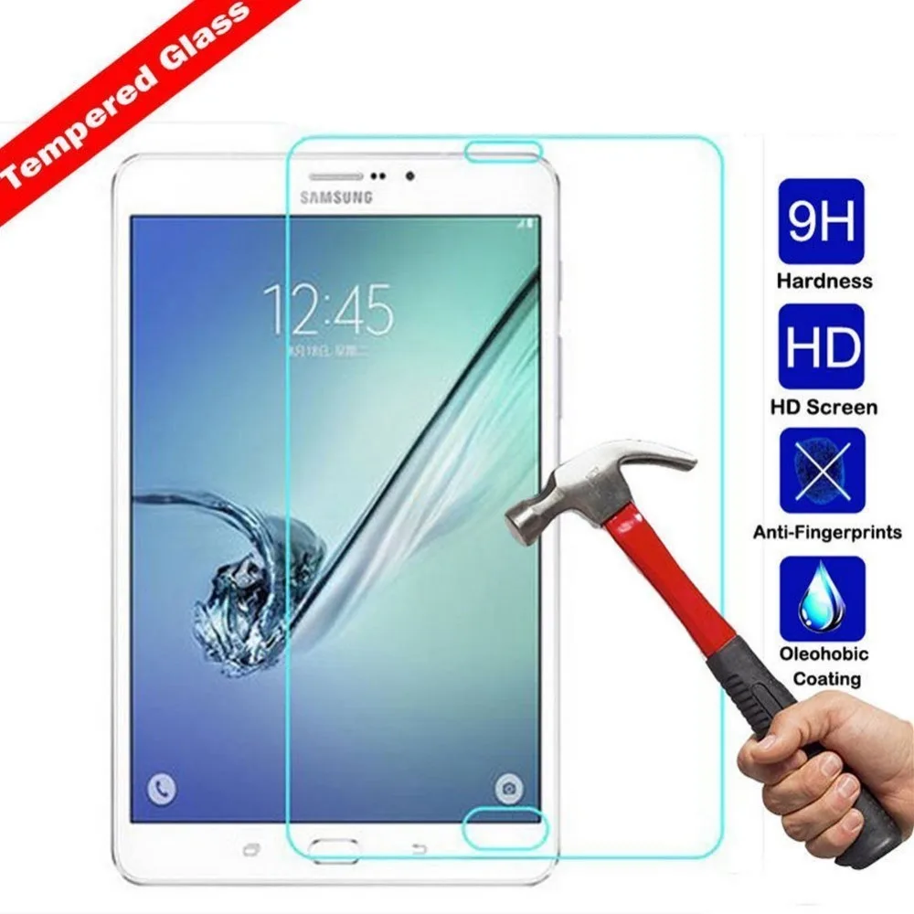 9H 8 &quotЗащитная пленка для Samsung Galaxy Tab S2 0 закаленное стекло T710 T715 Закаленное