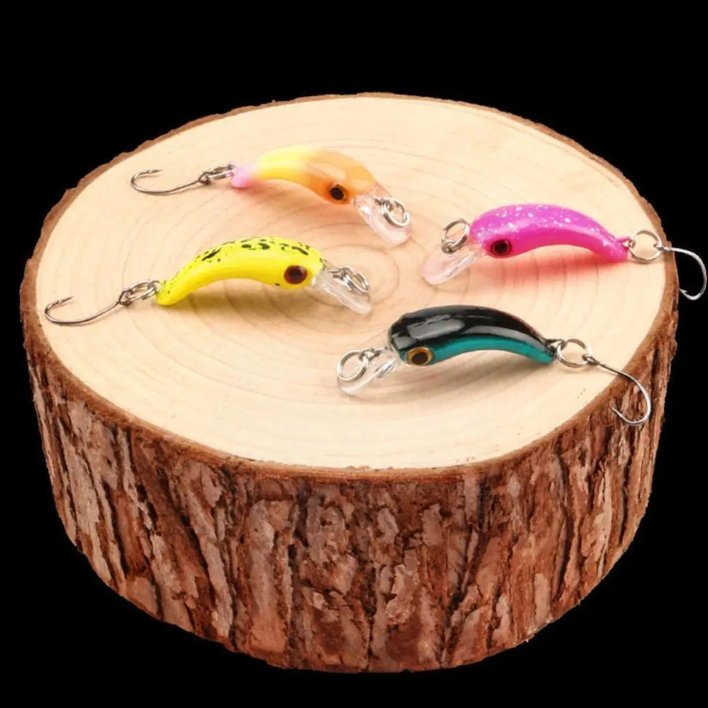 

Fishing Lure Set Fishing Hard Bait Mini Minnow Floating Crankbait Artificial Crank Lures Swing Bionic A4Z8