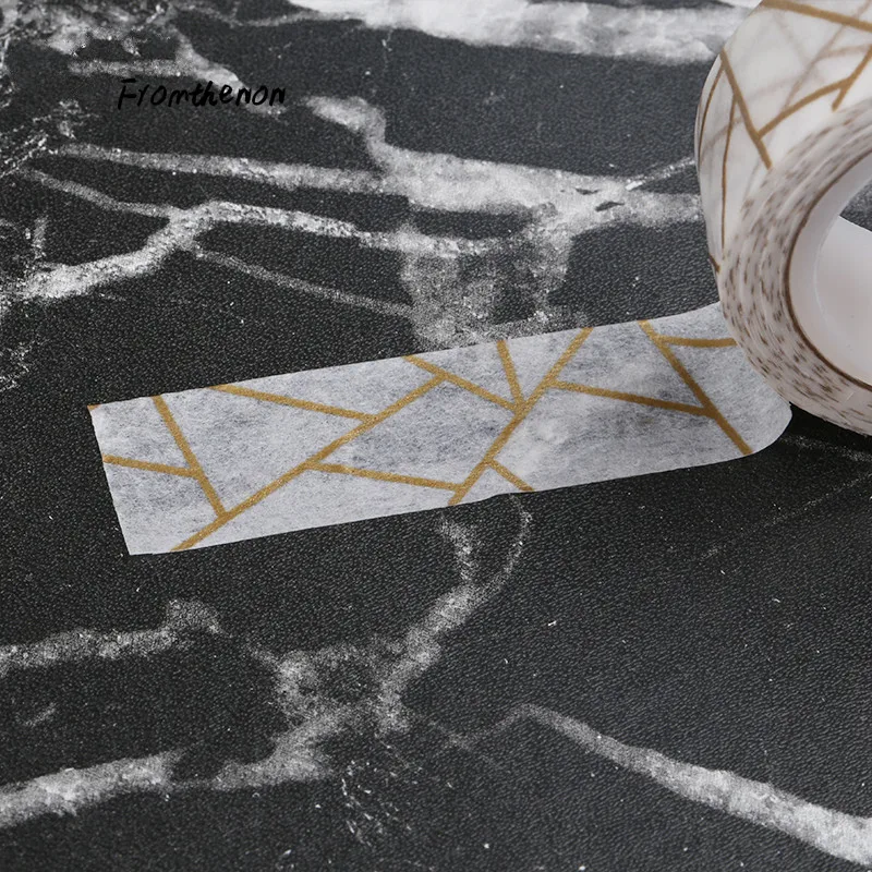 Мраморный дизайн набор бумажной ленты Washi планировщик блокнот и журналы