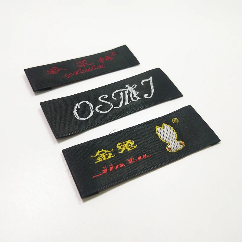 CustomizedDesginlogoSuppliesHighQualityFashion15x60mmClothWoodenShuttleMachineWovenLabelsEndFolderCarmentAccessoriesFreeShipping|woven labels|quality woven labelslabels |