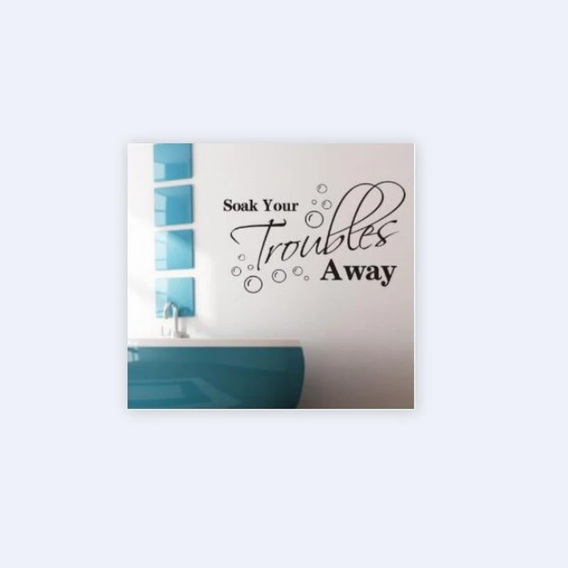 

Декоративные настенные наклейки для ванной и спальни