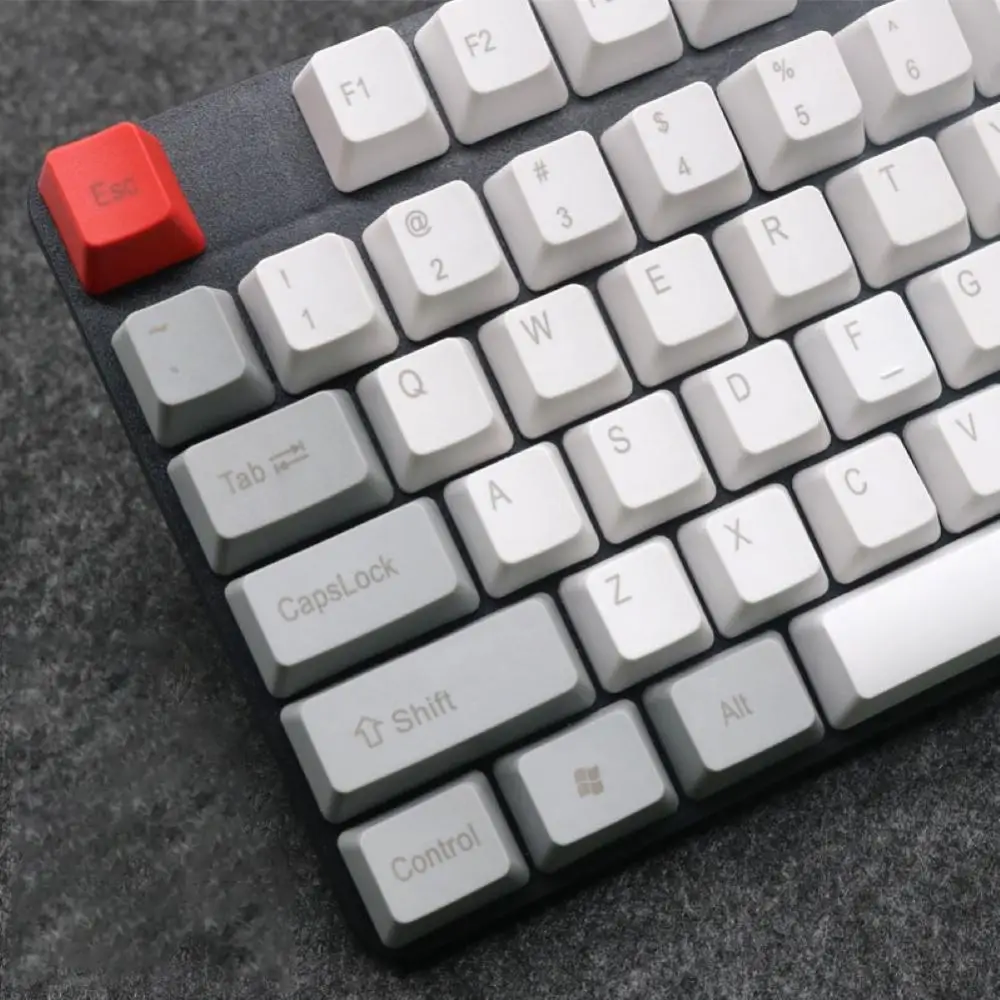 

108Pcs PBT PC Gamer Keyboard Color Matching Keycaps for Mechanical Keyboard English Replacement Button Set 2021 teclado mecánico