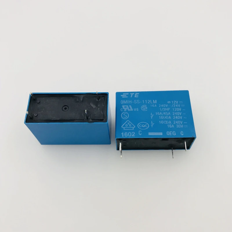 10 шт. реле OMIH SH 112L 124L 5PIN 16A набор преобразования SS 112LM 124LM 4PIN группа нормально