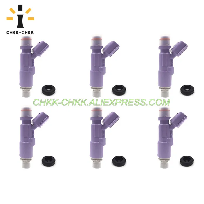CHKK-CHKK 1/6x2325070120 23209-70120 топливный инжектор для LEXUS IS200/300 1999 л 1G-FE 2001 ~ | Топливные