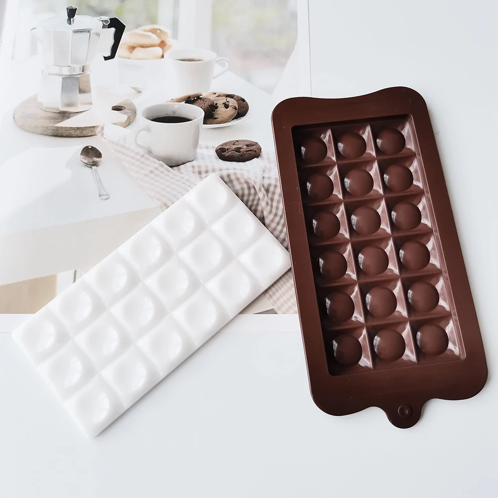 

New Silicone Chocolate Mold Bricks Baking Tools Non-Stick Silicone Cake Mould Jelly Candy 3D DIY Molds Kitchen Accessories