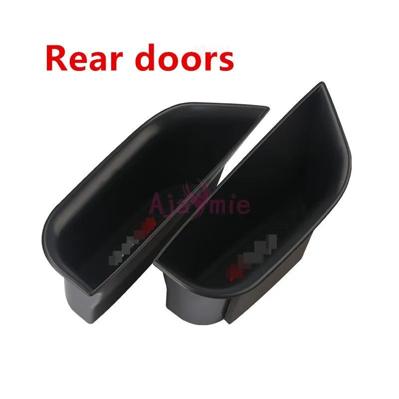 Rear 2 doors Аксессуары для Mercedes Benz A CLA GLA Class W176 X156 C117 X117 2013-17 автомобильный Органайзер дверной подлокотник контейнер для хранения - Название цвета: Rear 2 doors