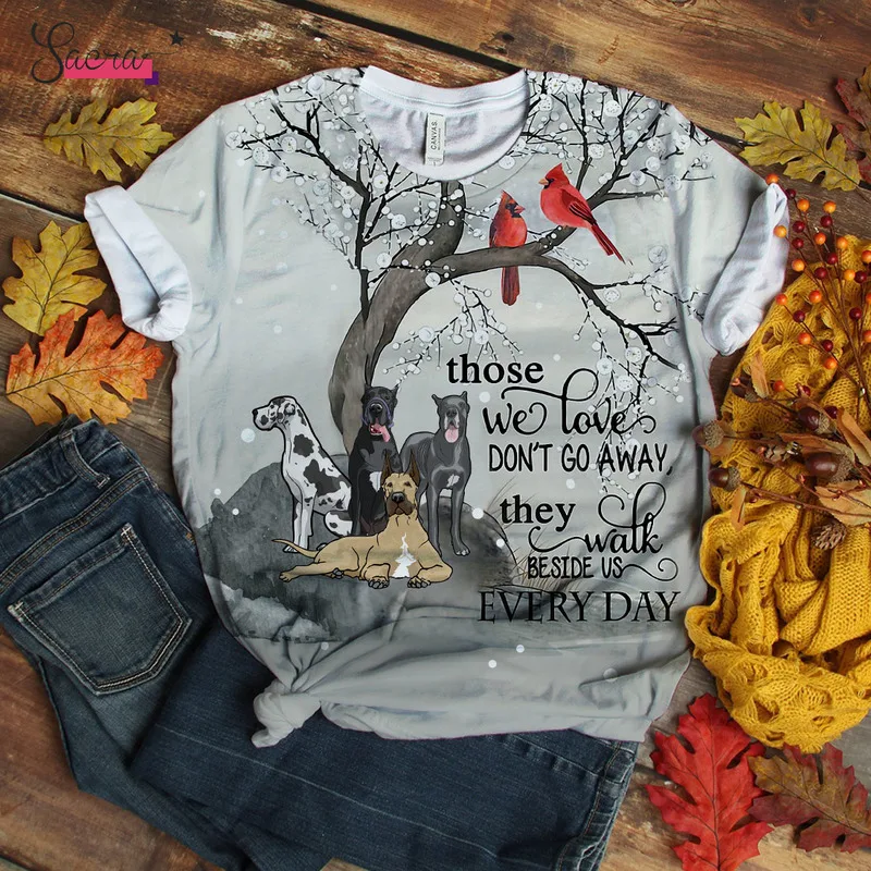 

Hot Sale Men Clothing Usa Size Oversized Geat Dane Tshirts Anime Printing Tees Short Sleeve Streetwear