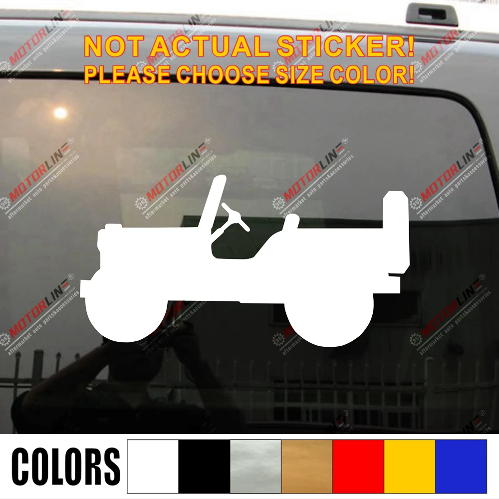 4X4 внедорожная Автомобильная виниловая наклейка подходит для Jeep Wrangler Cherokee Rubicon