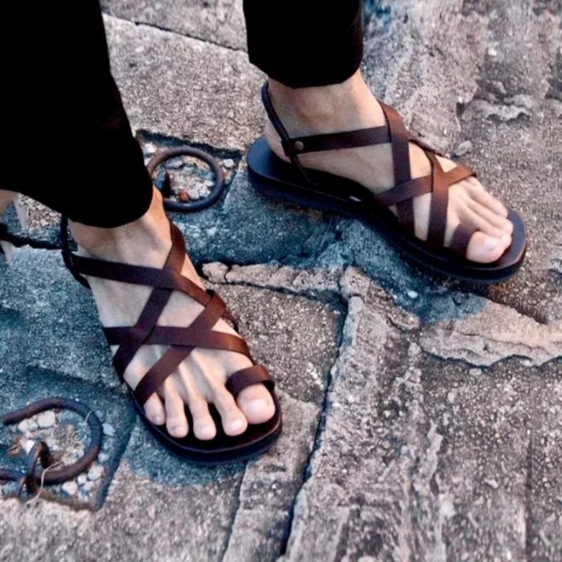 

2021 Summer Latest Fashion Men's Designer Casual Flat-bottomed Fashionable Comfortable Lightweight Men's Slippers ZQ0335