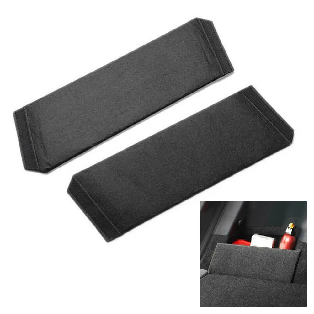 

Black Shelf Baffle Storage Box 2 Pcs Accessories Both Side High Quality