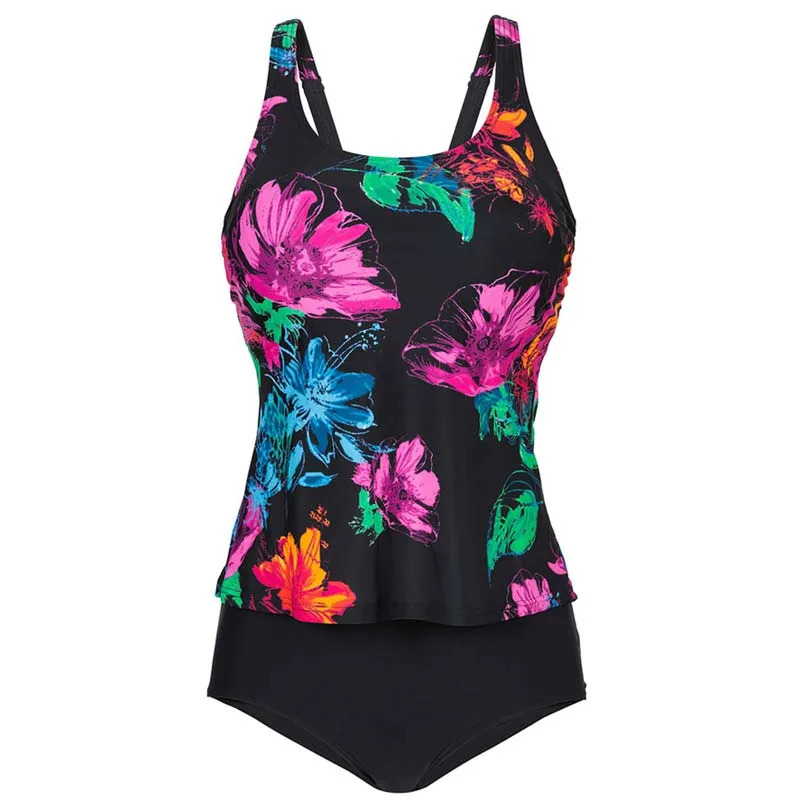 Бикини 2019 две детали с принтом Купальник танкини купальные костюмы женские