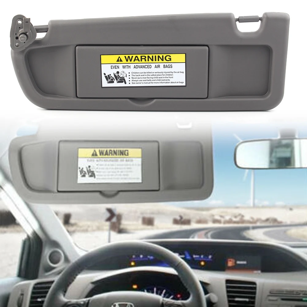

Car Sunshade Shield Front Left Sun Visor 83280-SNA-A01ZA For Honda Civic Sedan Coupe 2006 2007 2008 2009 2010 2011