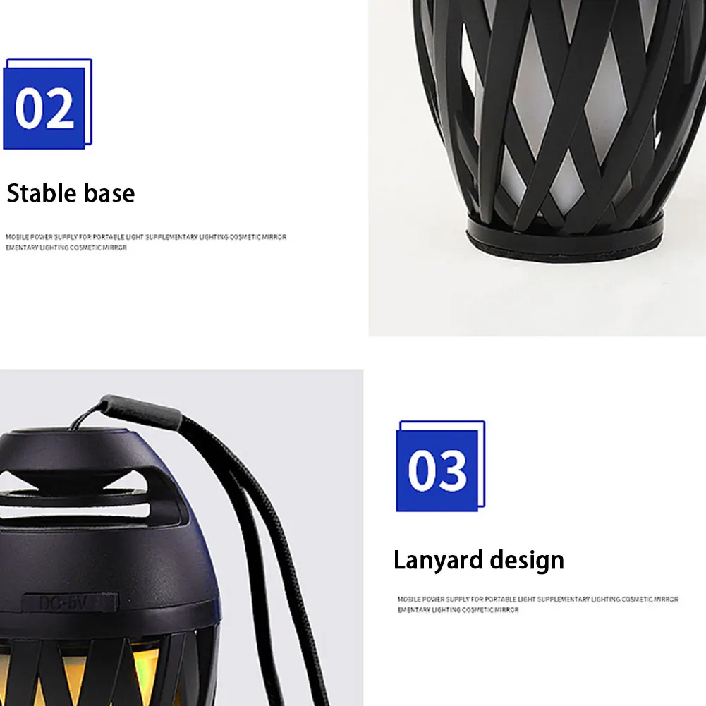 Атмосферу Беспроводной Портативный HD аудио мерцает на открытом воздухе кемпинга