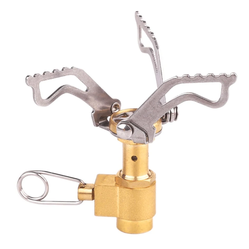 Портативная уличная газовая плита полезная титановая походные газовые горелки