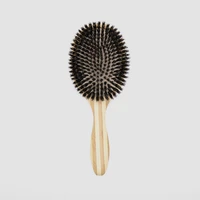 message brush soft boar bristle brush fast hair straightener bamboo hairbrush