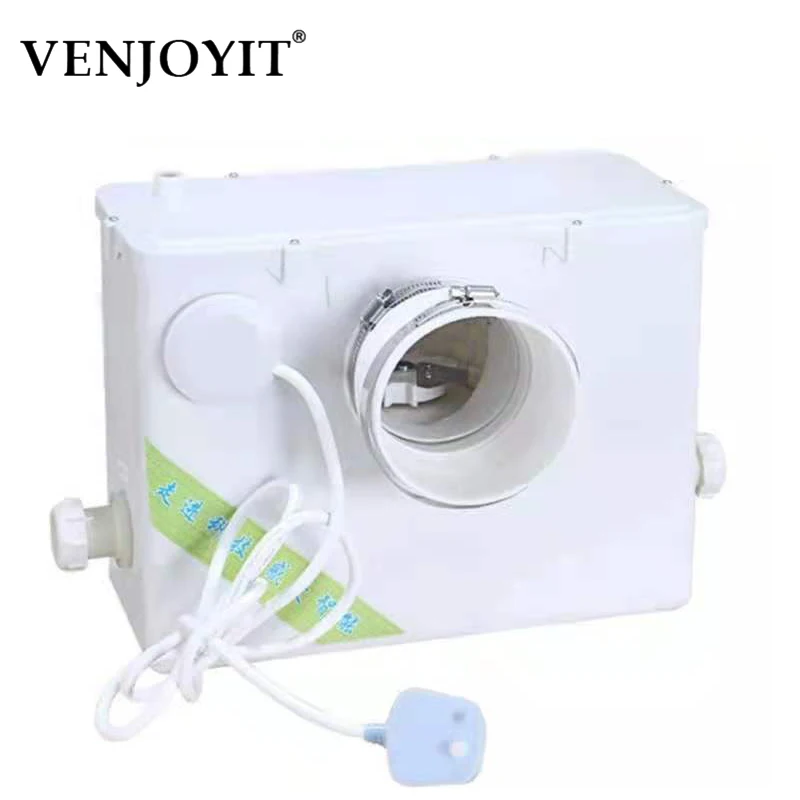 

220V Toilet Water Elevator Basement Lift Pump Sewage Pump Macerator Pump Waste Water Toilet System with Two Sewage Hole