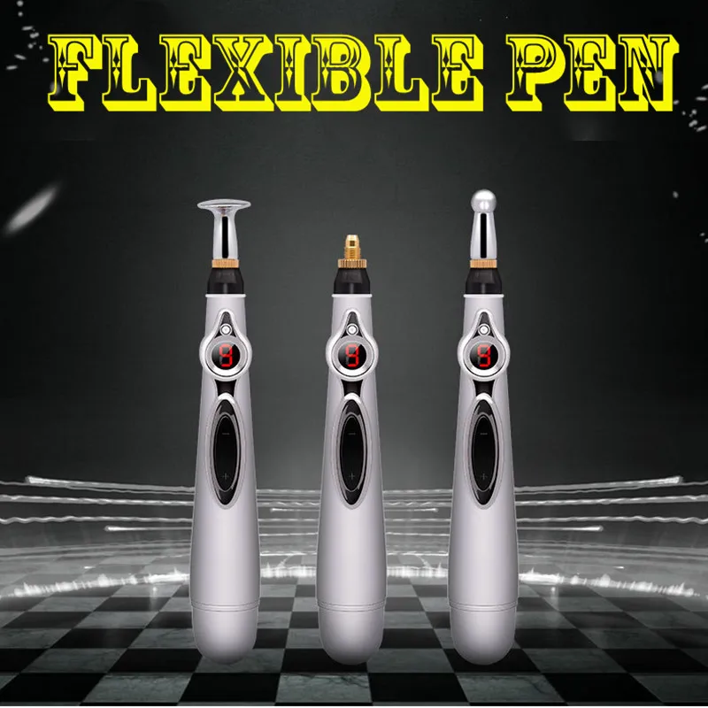 Новейшая электронная акупунктурная ручка электрические меридианы лазерная