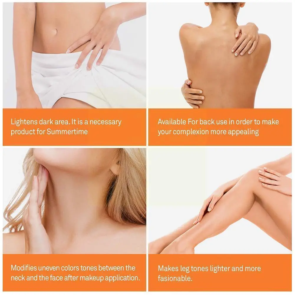 

Armpit Whitening Cream Skin Lightening Bleaching Cream Intimate Whitening Lotion Dark Knees Legs Skin Body Underarm W4A8
