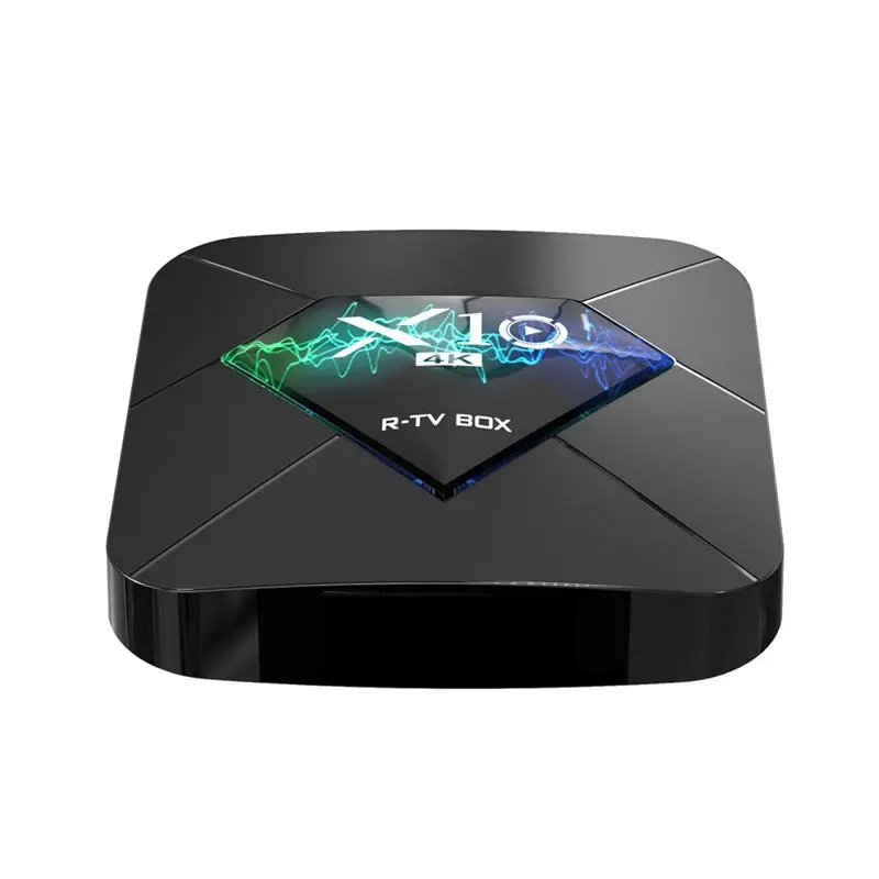 R-Tv Box X10 телеприставка S905W четырехъядерный Android 7 1 сетевой плеер 2G + 16Gb Wifi-Us Plug |