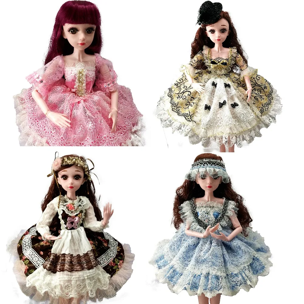 BJD кукла 1/3 коричневые глаза с BJD одежда обувь 60 см Кукла девочка подарок игрушки ручной работы силиконовая кукла реборн модная игрушка для детей