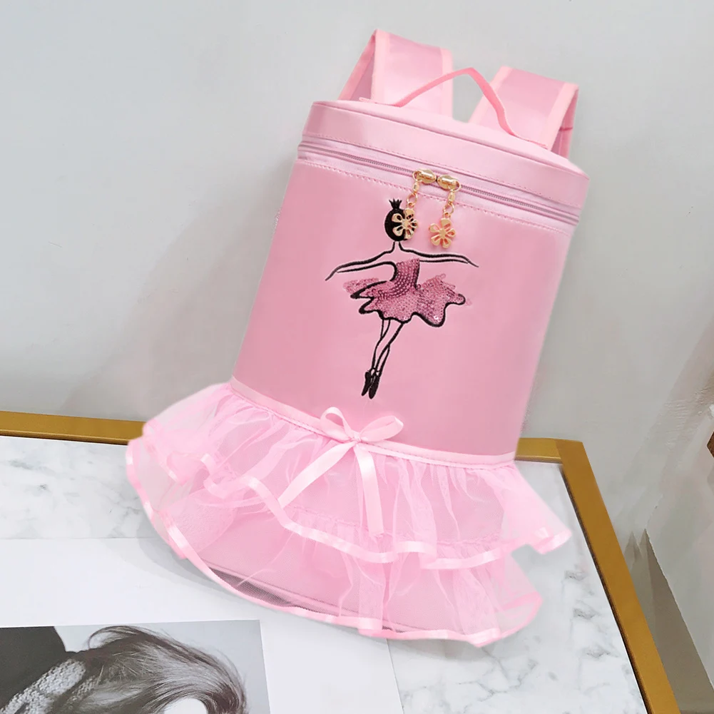 Нейлоновая Танцевальная сумка для девушек эргономичная Милая балетная