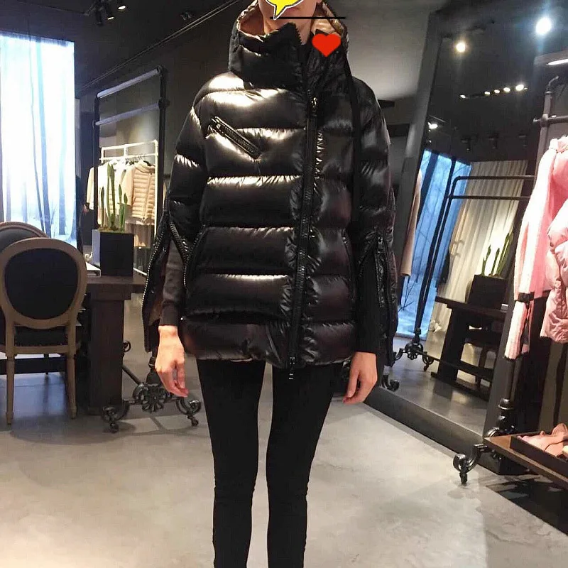 

High-end down jacket warm down jacket women's down jacket women short thick men's jacket