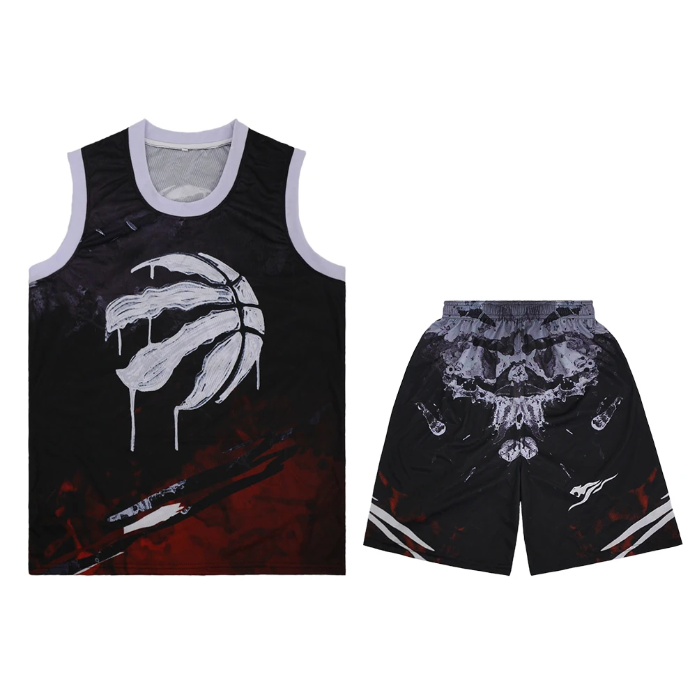 Уличный баскетбольный дышащий тренировочный костюм ретро баскетбольные майки