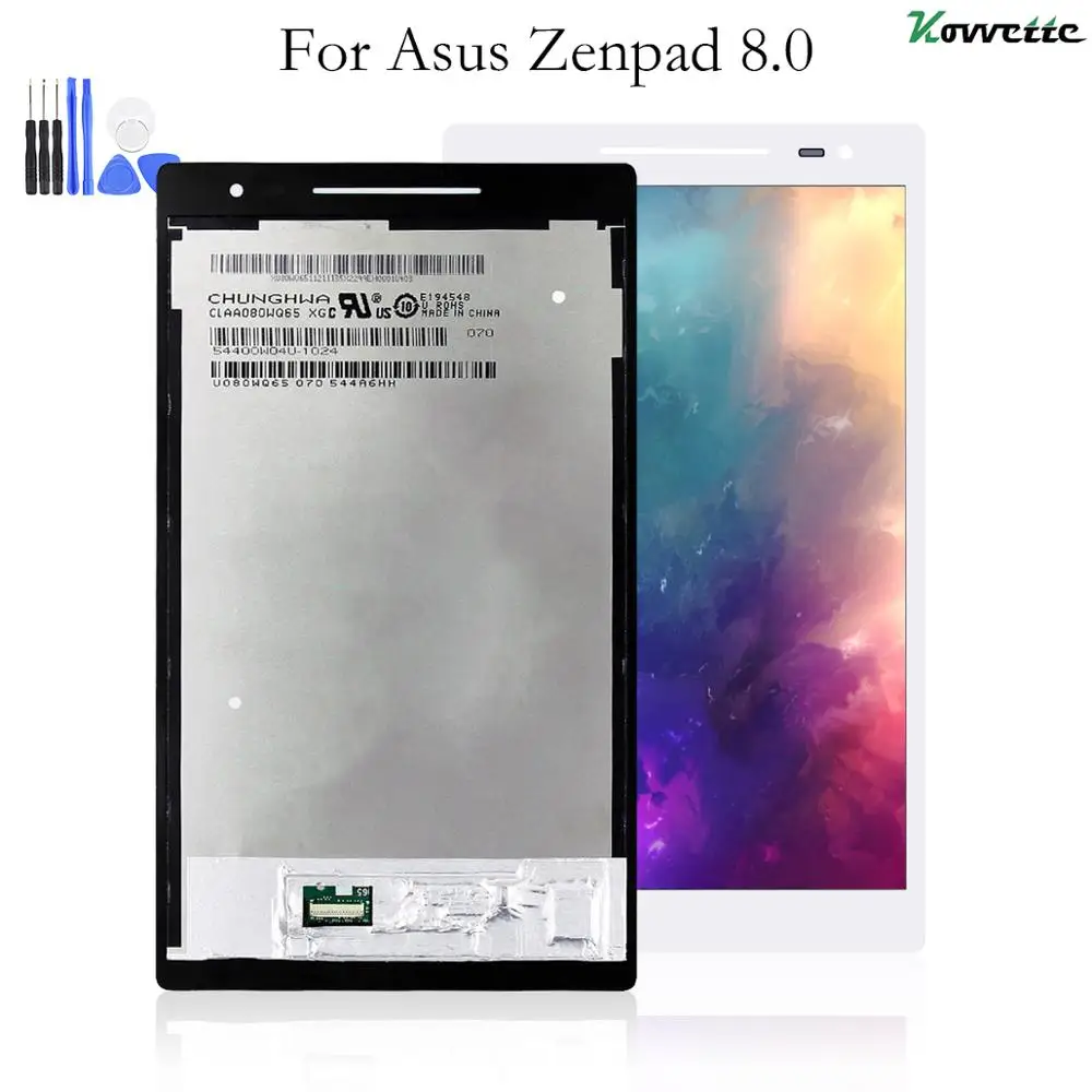 8-дюймовый ЖК-дисплей и сенсорный экран дигитайзер компоненты для Asus Zenpad 8 0 Z380 Z380KL