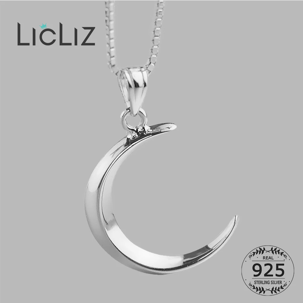 Женский кулон с полумесяцем из стерлингового серебра 925 пробы без цепочки |