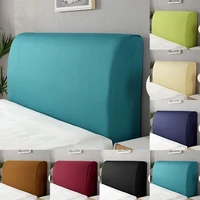 headboard bedhead cover dust cover solid color durable bed back protection elastic all inclusive soft cozy bedhead cover