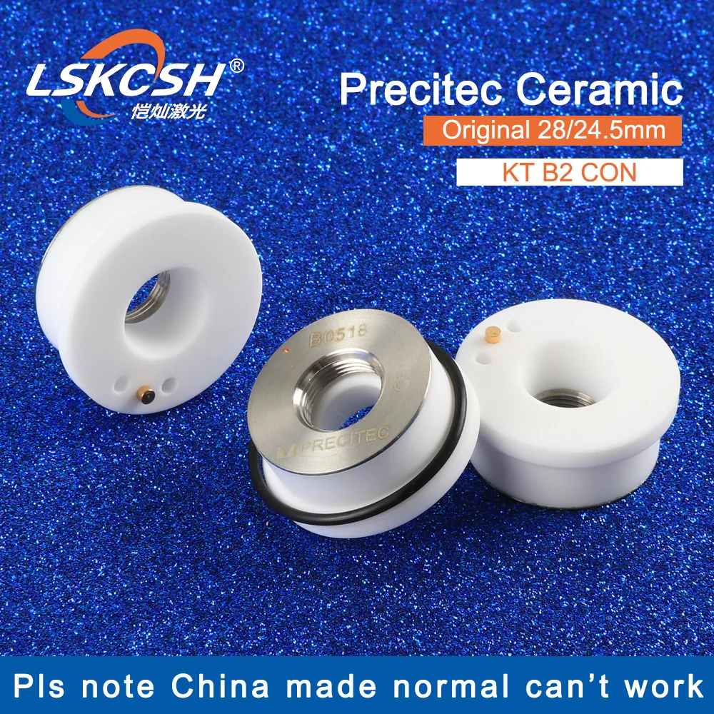 Оригинальный керамический держатель сопла LSKCSH Precitec KT B2 с P0571-1051-00001 Dia.28/24 5 мм M11 для