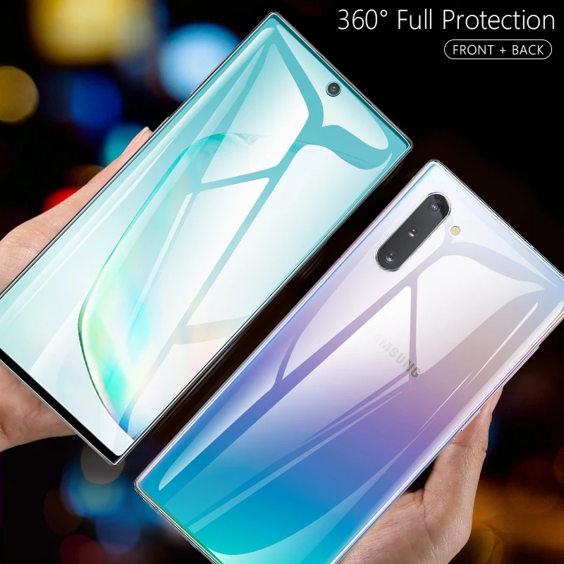 CHYI изогнутый fiilm для samsung s8 s9 s10 протектор экрана s10 plus s7edge пленка для note 10 plus 5G протектор экрана не стекло