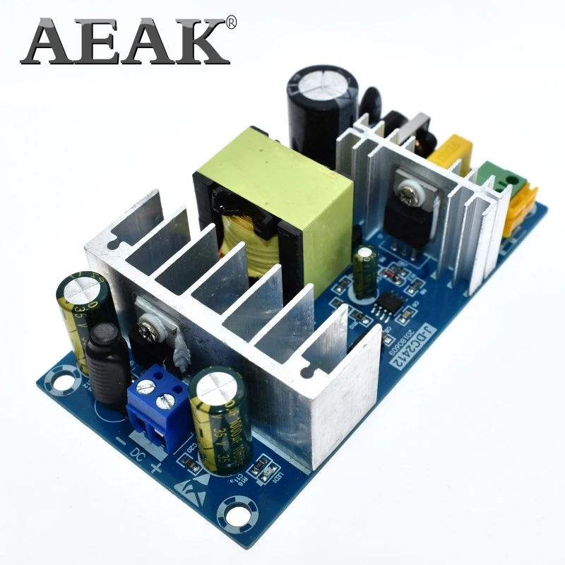 AEAK 100 240V to DC 24V 4A 6A импульсный источник питания|Интегральные схемы| |