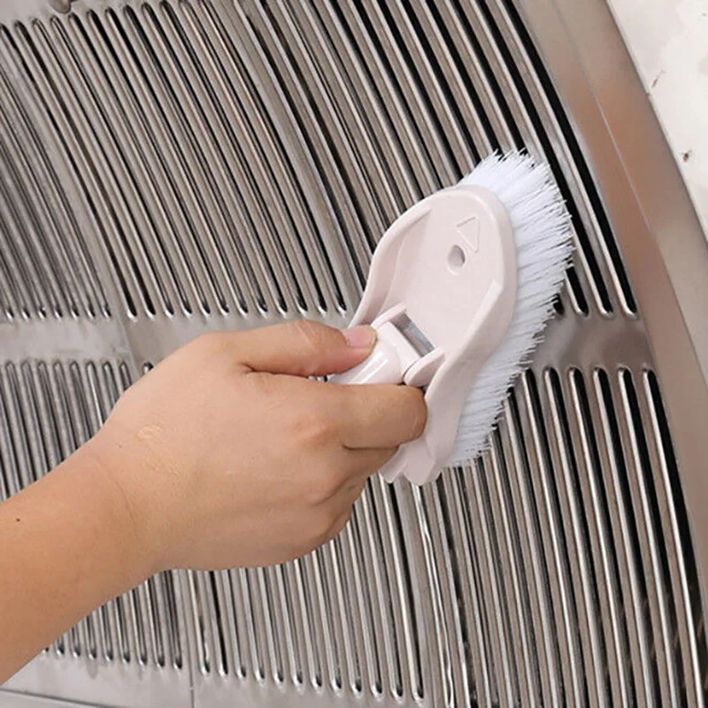 Регулируемая настенная щетка для ванной комнаты с длинной ручкой