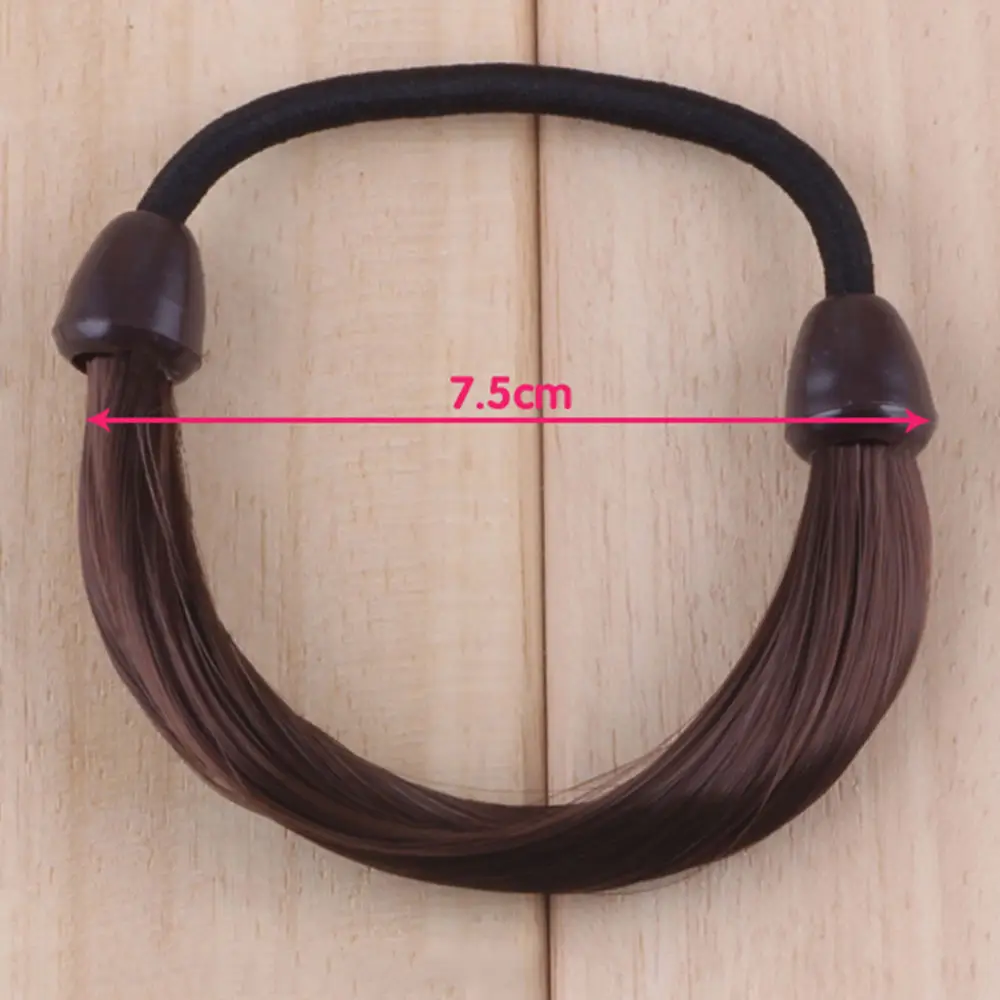 6 шт. Женская эластичная резинка для волос прически конский хвост | Шиньоны и