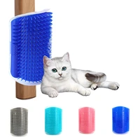 corner cat brush pet hair comb grooming hair comb wall dog brush grooming tool self cleaning brush puppy suppliers