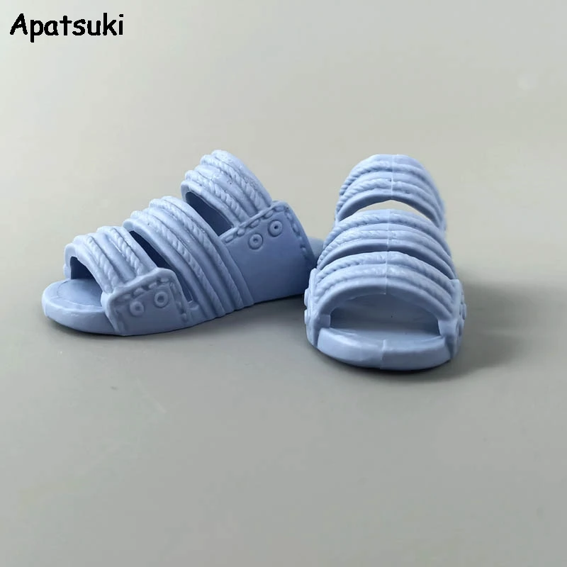 Blue Fashion Doll Shoes For Barbie's Boyfriend Prince Ken Casual Slippers Boy Men 1/6 BJD Dolls Accessories Kid Toy | Игрушки и