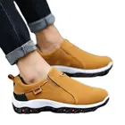 Мужские легкие кроссовки без шнуровки, коричневые дышащие кроссовки для улицы, прогулочная обувь, повседневные лоферы, весна-осень 2021
