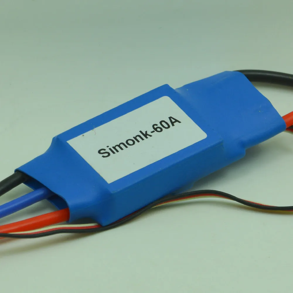 2-6S Lipo 60A Simonk ESC Brushless Speed Controller with 5V 3A BEC for RC Helicopter Airplane Muticopter Drone Sales Promotion | Игрушки и