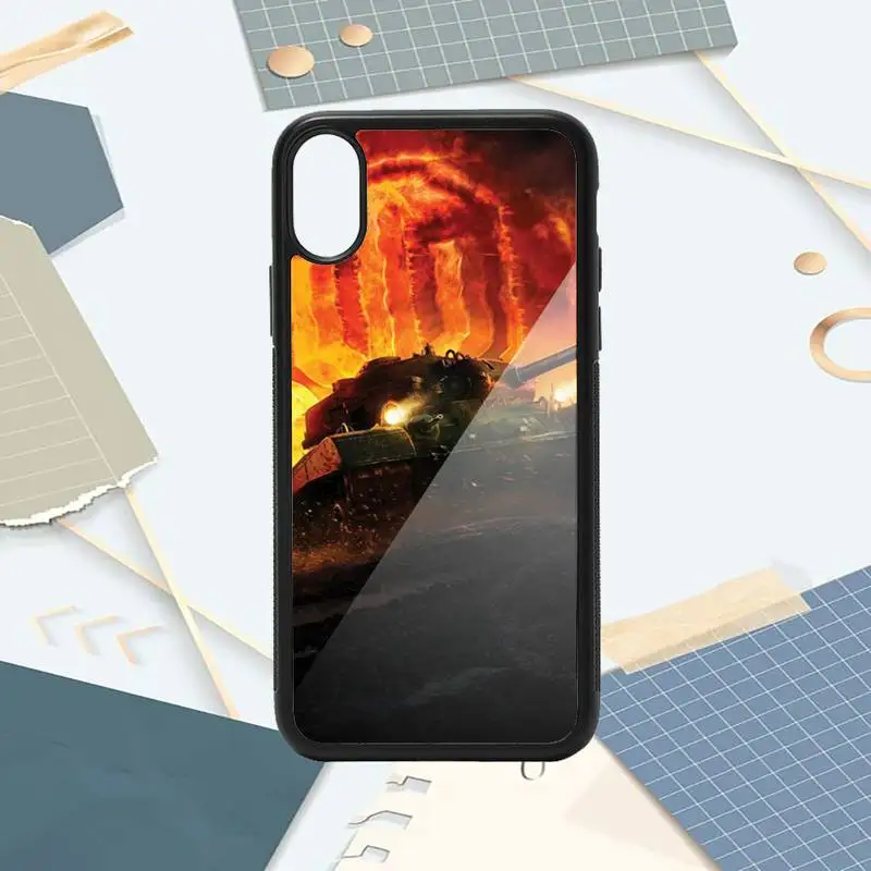 

World Of Tanks hot game Phone Case PC for iPhone 11 12 pro XS MAX 8 7 6 6S Plus X 5S SE 2020 XR