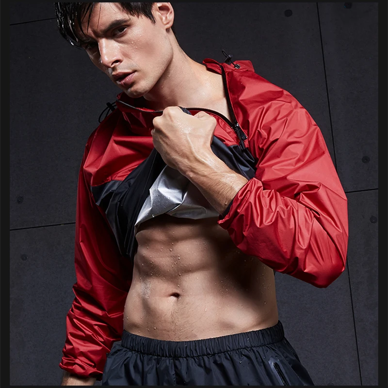 Сверхмощный костюм-сауна для фитнеса и потери веса спортивная одежда тренировок