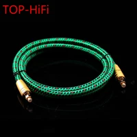 top hifi pair optical fiber cables professional 5 1 for dts tv box ps4 speaker wire amplifier subwoofer audio fiber cable