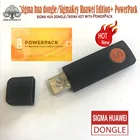Новинка 100% оригинальный ключ Sigma sigmakey Hua dongle Huawei Edition с PowerPack для ремонта вспышки huawei разблокировка