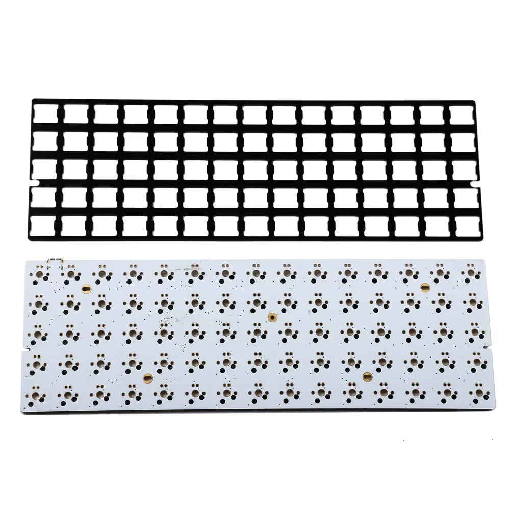 Клавиатура механическая с QMK Hotswap Kit и ортолинейной раскладкой, 60% ID75, 75 клавиш, корпус из анодированного алюминия, плата типа C PCB, бренд Idobao.