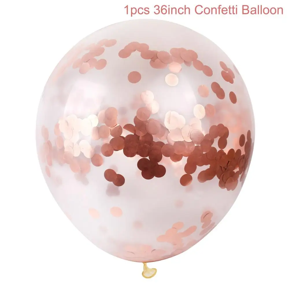 1pc 36inch balloon QIFU Mr Mrs только что замужняя фотокабина Свадебная декорация свадебный душ принадлежности для вечеринки-девичника Команда Невесты на свадьбу Декор - Цвет: 1pc 36inch balloon